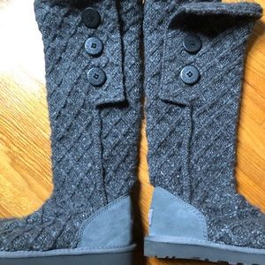 Lattice Cardy UGGpure(TM) Knit Boot